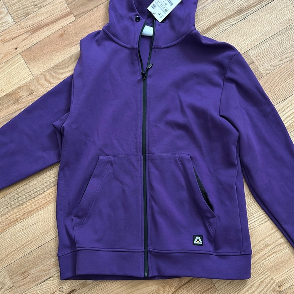 Purple Zara hoodie